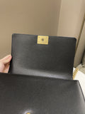 Chanel Quilted New Medium Boy Black Caviar