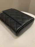Chanel 22C Quilted Vanity Vertical Black Caviar