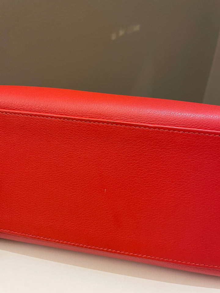 Hermes Kelly 28 Rouge Tomato Evercolor