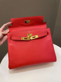 Hermes Kelly 28 Rouge Tomato Evercolor