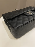 Chanel Classic Quilted Jumbo Double Flap Black Caviar