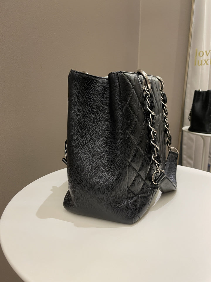 Chanel Classic Quilted GST Black Caviar
