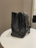 Chanel Classic Quilted GST Black Caviar