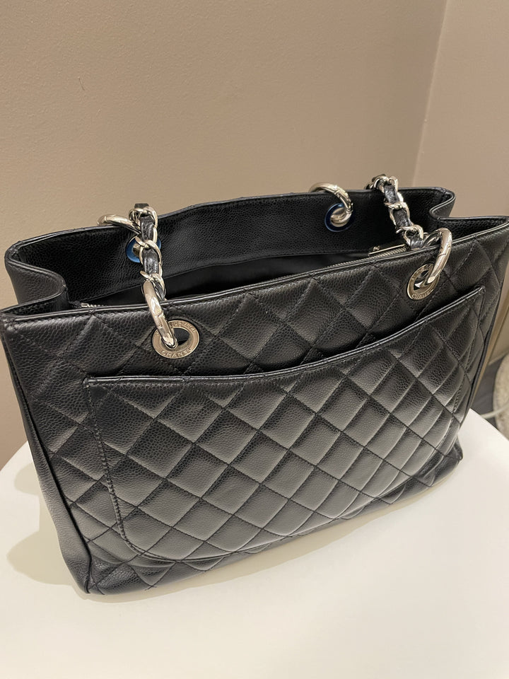 Chanel Classic Quilted GST Black Caviar