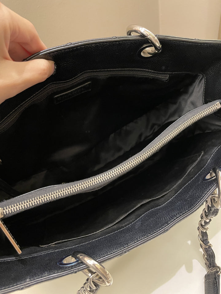 Chanel Classic Quilted GST Black Caviar