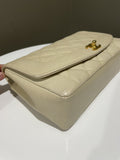 Chanel Vintage Quilted Diana Flap Bag Light Beige