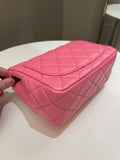 Chanel Pearl Crush Mini Square Pink Lambskin