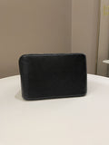 Chanel Quilted Cc Bucket Bag Black Caviar