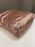 Chanel 23S Mini 22 Metallic Rose Gold Copper