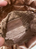 Chanel 23S Mini 22 Metallic Rose Gold Copper