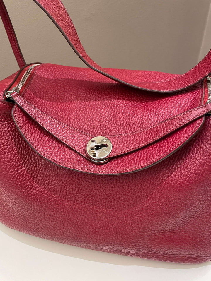 Hermes Lindy 30 Rouge Garance Clemence