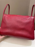 Hermes Lindy 30 Rouge Garance Clemence