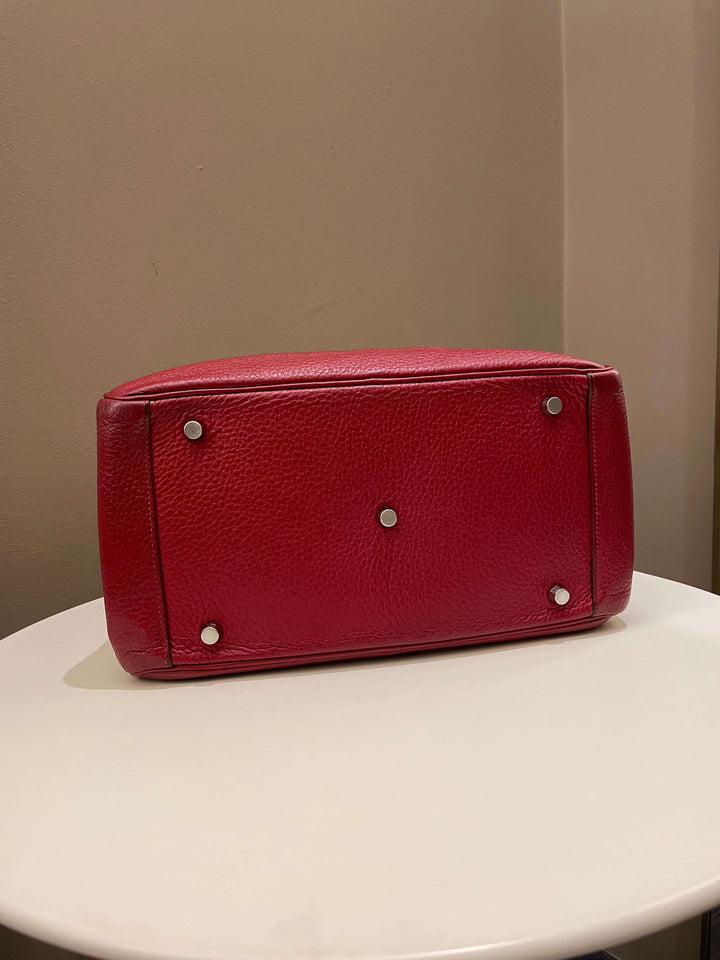 Hermes Lindy 30 Rouge Garance Clemence