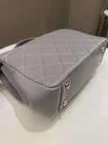 Chanel Business Affinity Flap Grey Caviar