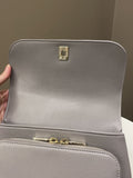 Chanel Business Affinity Flap Grey Caviar