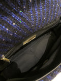 Chanel 19 Flap Bag Black / Blue Tweed Sequin