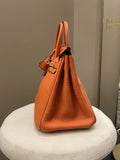 Hermes Birkin 25 Orange Togo