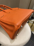 Hermes Birkin 25 Orange Togo