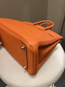 Hermes Birkin 25 Orange Togo