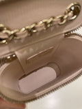 Chanel 21C Quilted Vanity Vertical Beige Caviar