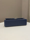 Chanel Classic Quilted Medium Double Flap Dark Navy Caviar