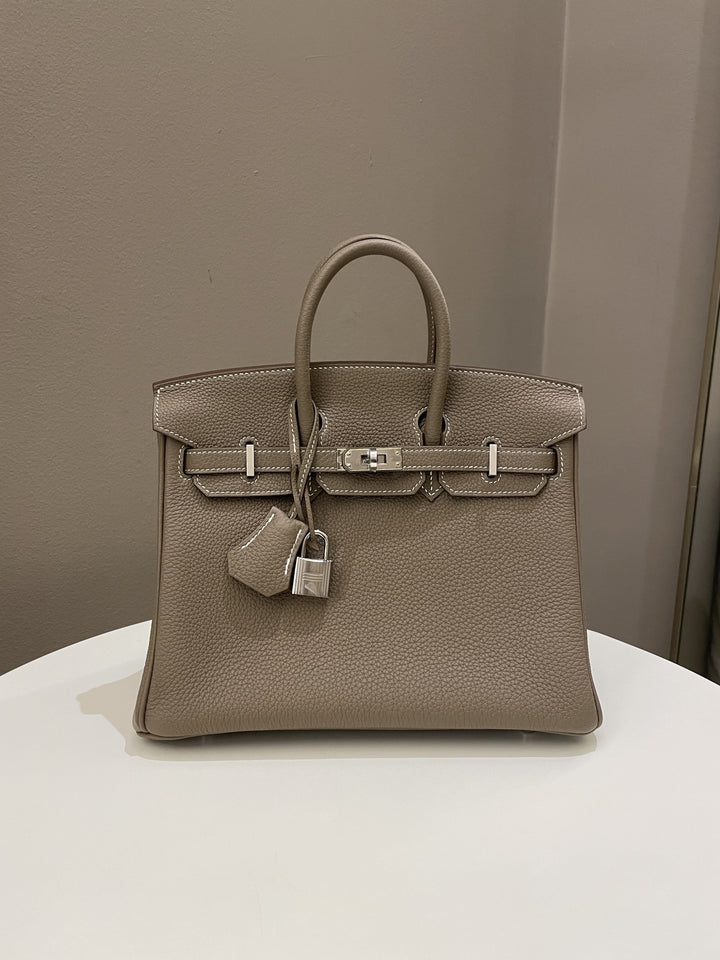 Hermes Birkin 25 Etoupe Togo