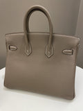 Hermes Birkin 25 Etoupe Togo