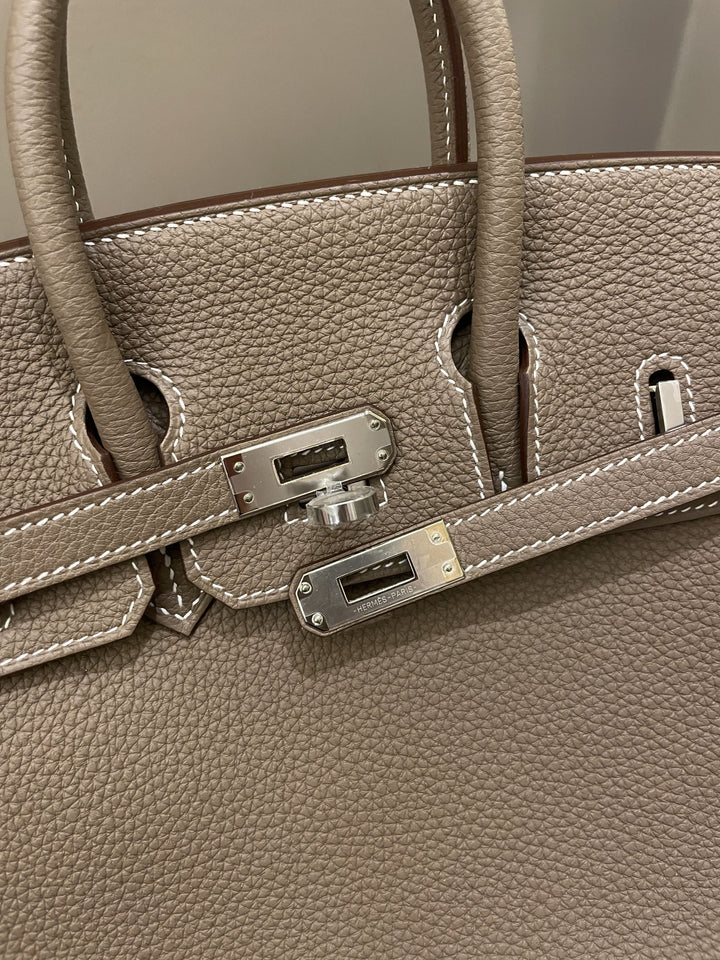 Hermes Birkin 25 Etoupe Togo