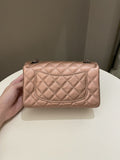 Chanel Classic 2.55 Quilted Mini Reissue Rose Gold Calfskin