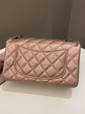Chanel Classic 2.55 Quilted Mini Reissue Rose Gold Calfskin