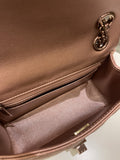 Chanel Classic 2.55 Quilted Mini Reissue Rose Gold Calfskin
