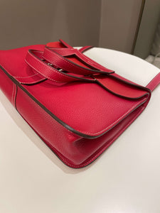 Hermes Halzan 31 Rouge Casque Clemence