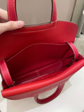 Hermes Halzan 31 Rouge Casque Clemence