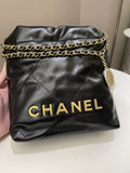 Chanel 22 Mini Black Calfskin