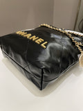 Chanel 22 Mini Black Calfskin