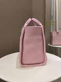 Chanel 22B Deauville Shopper Tote Sweet Pink