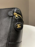 Chanel Vintage Vanity Black Caviar