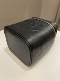 Chanel Vintage Vanity Black Caviar