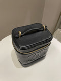 Chanel Vintage Vanity Black Caviar