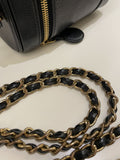 Chanel Vintage Vanity Black Caviar
