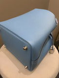 Hermes Picotin Tressage 18 Blue Nord Epsom