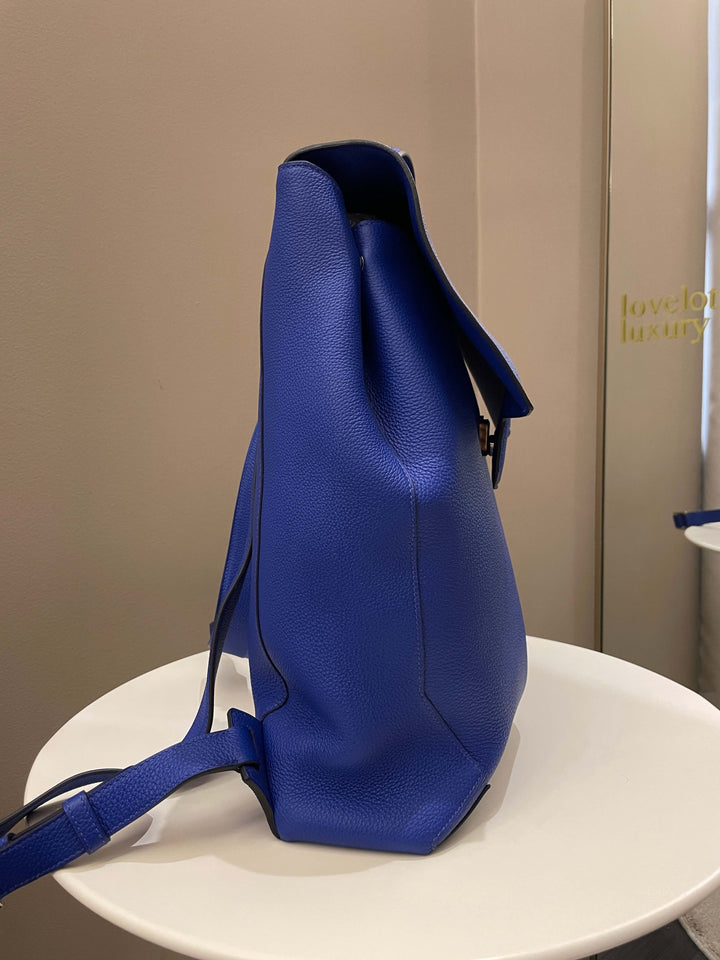 Hermes Flash Backpack Bleu Royal