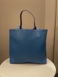 Hermes Double Sens Tote 45 Blue Sapphire / Blue Paradise Clemence