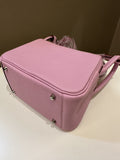 Hermes Mini Lindy Mauve Sylvestre Clemence