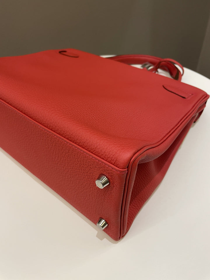 Hermes Kelly Retourne 32 Rouge Pivoine Togo