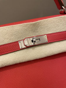 Hermes Kelly Retourne 32 Rouge Pivoine Togo