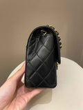 Chanel 22K Mini Square Flap Bag Black