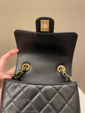 Chanel 22K Mini Square Flap Bag Black