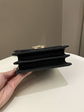 Chanel Quilted North South Boy Black Caviar