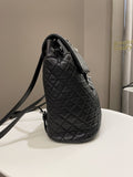 Chanel Quilted Urban Spirit Backpack Black Lambskin